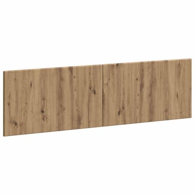 vidaXL - Wandgemonteerd - Hoofdbord - BREDA - Artisanaal - eiken - Bewerkt - hout