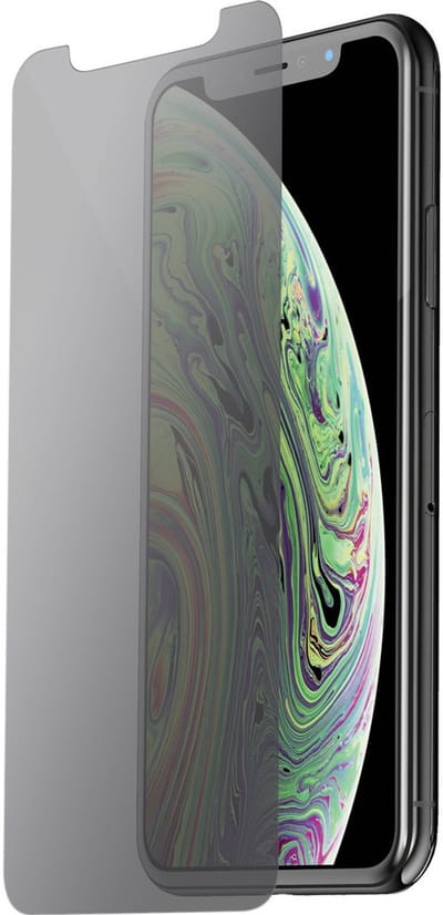 Mobiparts Privacy Screenprotector geschikt voor Apple iPhone 11 Pro Apple iPhone X Apple iPhone XS - Privacy bescherming - Gehard Glas - Anti-bacterieel
