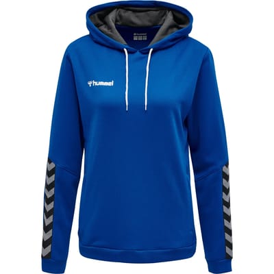 Hummel Authentic Hoodie Blauw XS Vrouw