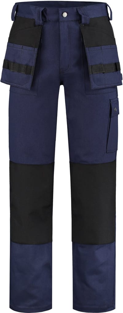 Top Rock Werkbroek 100% katoen WBK100-020 - Navy/Zwart - 48