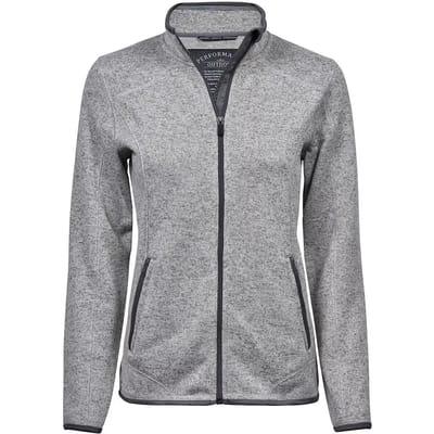 Tee Jays - Women´s Outdoor Fleece Jacket - Grey Melange - S