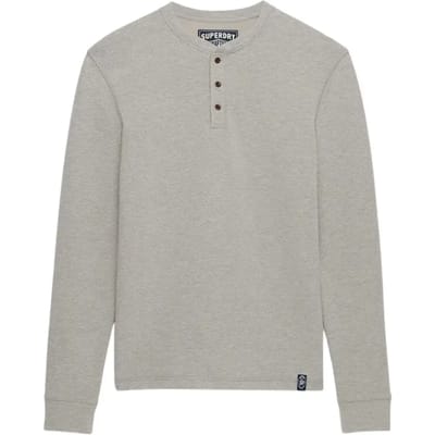 Superdry - The Merchant Store - Grandad Top - Heren - Tops