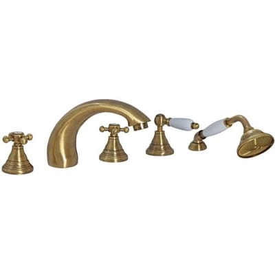 Kronenbach IOTA 2.0 5-hole bath faucet 54912BRKB