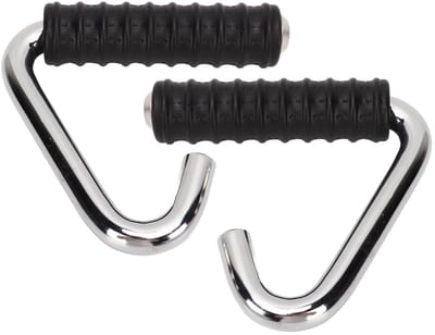 Dailygoods- Fitness Grip C-vorm - Rubber Handgrepen - Universeel voor Pull-Ups - Training - Schokbestendig - Comfortabele Grip - Training Grips