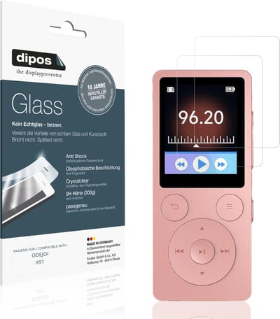 dipos – 2x Pantserfolie geschikt voor ODEJOI X91 | 9H Screenprotector