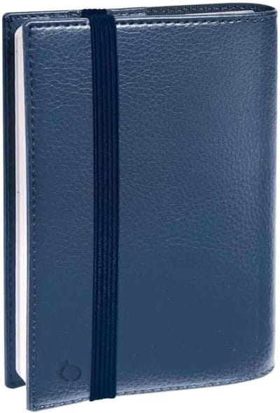Quo Vadis - 1 weekkalender Time & Life Time & Life XLARGE metallic blauw - formaat 21 x 27 cm - december 2025 tot december 2026