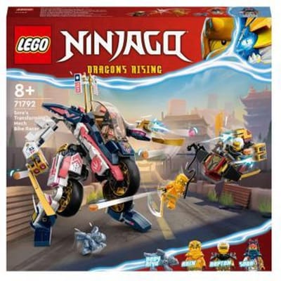 LEGO NINJAGO Sora’s Transformerende Mecharacemotor 2in1 Set - 71792