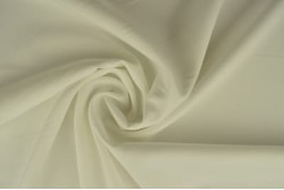 15 meter texture stof - Gebroken wit - 100% polyester