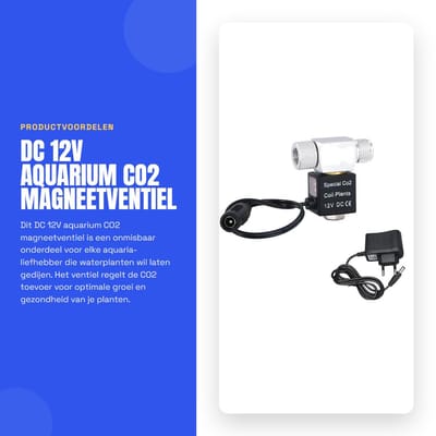 Solidchoice- Magneetventiel CO2-regelaar - Elektrisch Magneetventiel - Stabiele Prestaties - Compact - Waterdicht - Aluminiumlegering