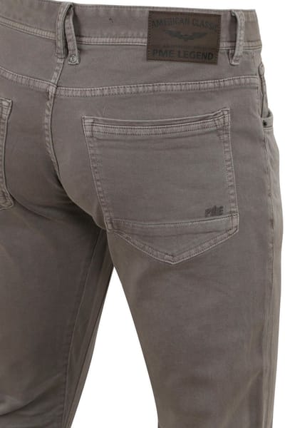PME Legend - Tailwheel Jeans Bruin Grijs - Heren - Maat W 29 - L 30 - Slim-fit