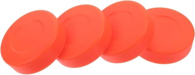Hockey Pucks - Oefenbenodigdheden Sport - IJshockey Training - Hoge Dichtheid - 7.2X7.2X2CM - Goud
