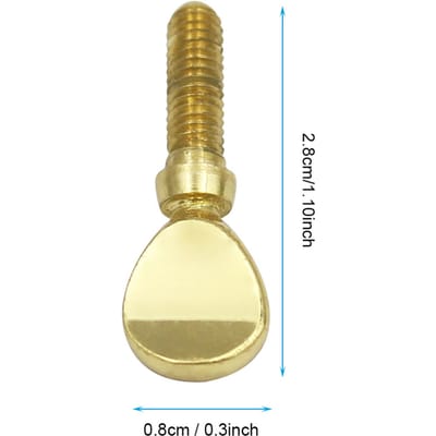 Duurzame Koperen Saxofoon Hals Aanschroefbout Saxofoon Vervangingsonderdelen Instrument Accessoire