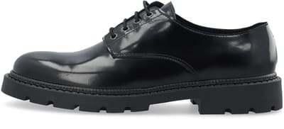 Bianco Leren derbyschoenen BIAJEFF