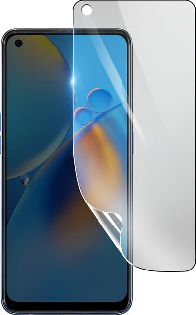 3mk, Geschikt voor Oppo A74, Schokbestendige Hydrogel Screenprotector, Transparant