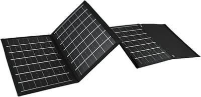 Opvouwbaar Zonnepaneel - Draagbare Lader - Outdoor Opladen - Hoge Efficiëntie - 30W - Zwart