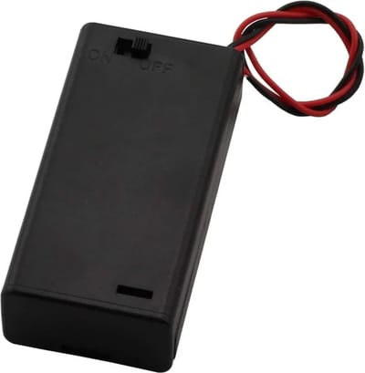OTRONIC® 2x AAA batterijhouder met uit/aan schakelaar (3V)