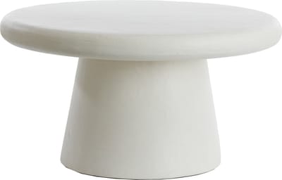 Light & Living Ronde Salontafel Kulona 70cm - Crème