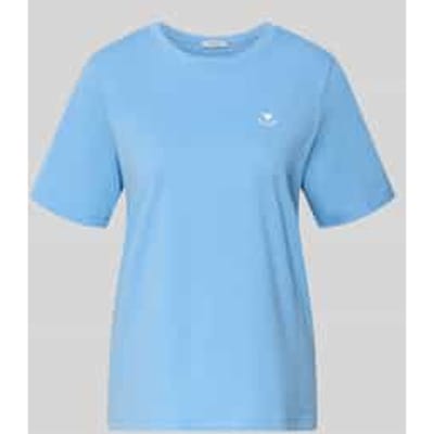 Regular fit T-shirt van puur katoen