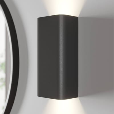Nowodvorski Lighting Wandlamp Bergen up & down, grafiet