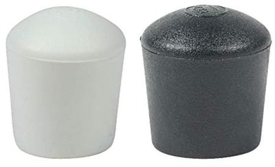 Dailygoods- Meubelpoten Koepelvormig - Set van 4 - 19/20 mm - Ideaal voor Tafels/Stoelen - Beschermkappen - Geen Vloersporen - Meubelbeschermers