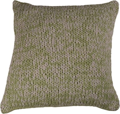 Kussen Double Knit L.Groen/Wit | 45 X 45 | Sierkussen Voor Woonkamer Of Slaapkamer