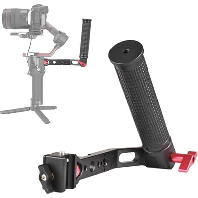 Poignée de sling réglable Poignée de sling de cardan Poignée de sling de cardan à dégagement rapide Compatible avec DJI RS 2/ noir