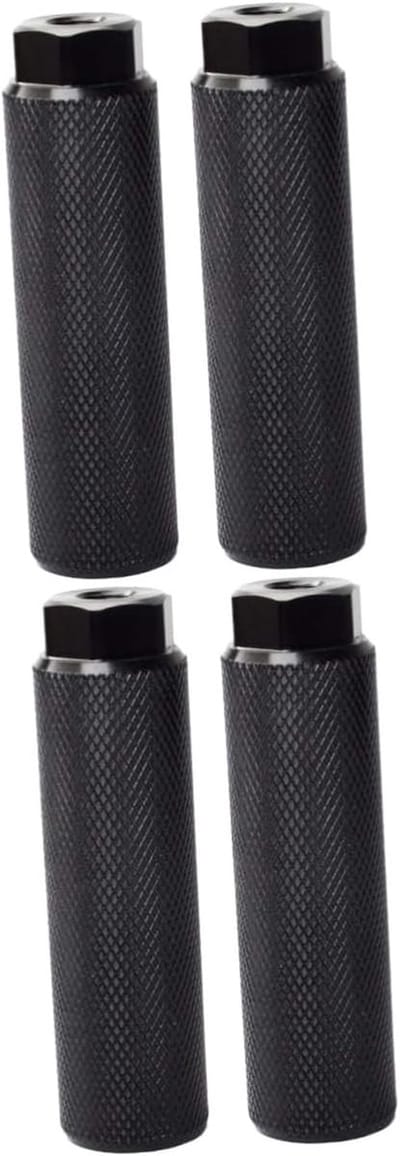 Fietspedalen - Voetsteunen - Buitenrijden - Hoge hardheid - 10 cm lengte - Zwart