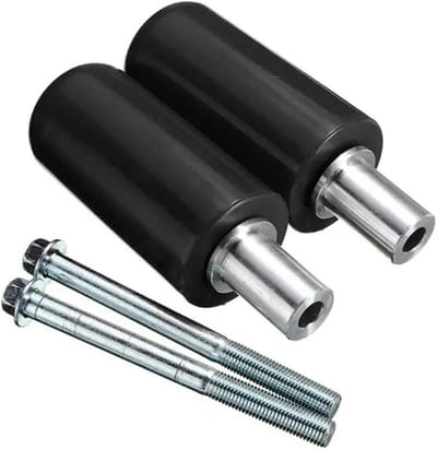 Framebeschermers Motor - Crashpads Motor - Motor Beschermen - Anti-crash Legering - 1 Set - Zwart Zilver