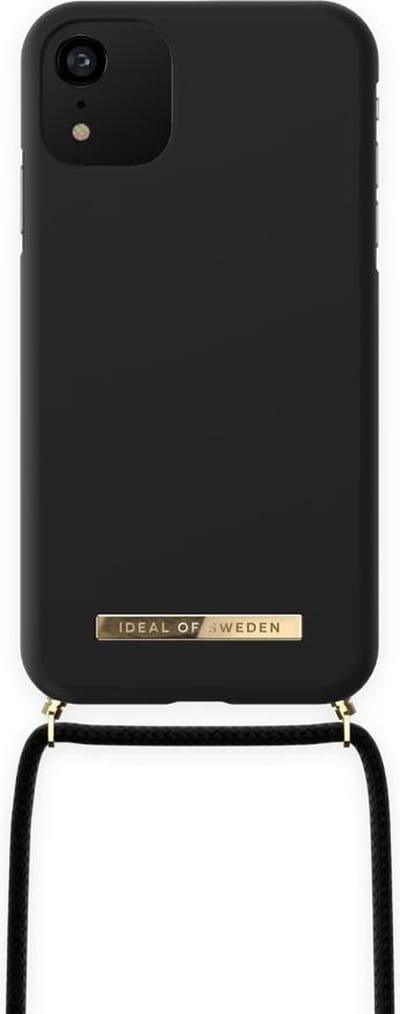 iDeal of Sweden Hoesje Met Koord Geschikt voor iPhone 11 - iDeal of Sweden Ordinary Necklace Case - zwart
