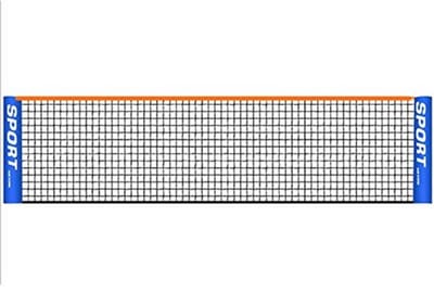 Draagbaar Tennisnet voor Thuistraining en Recreatief Gebruik - Ideaal voor Badminton en Tennis - 3 tot 6 Meter Lengte