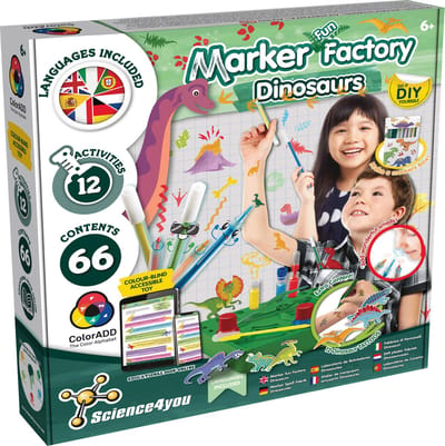 Science4you Marker Factory Dinosaurs