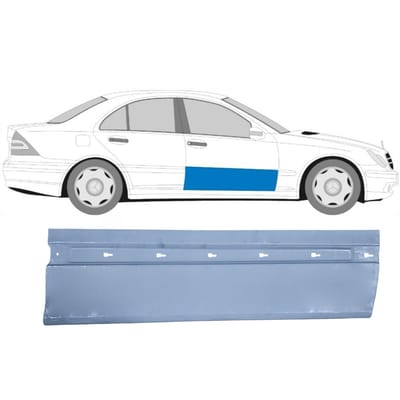 Reparatiepaneel voor deur voor Mercedes C-Class W203 2000-2007 / Rechts