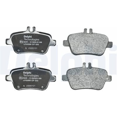 Remblokset DELPHI LP2289, achter