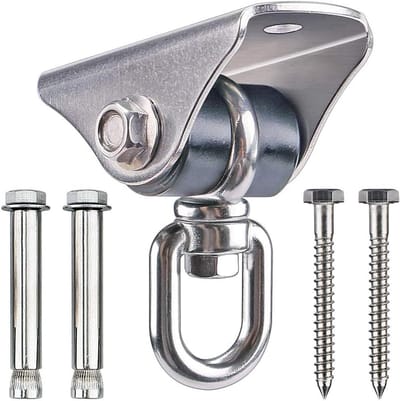 Hanger Set - Bevestiging Haken - Schommelen Buiten - 360 Graden Draaibaar - 1500 Lbs Capaciteit