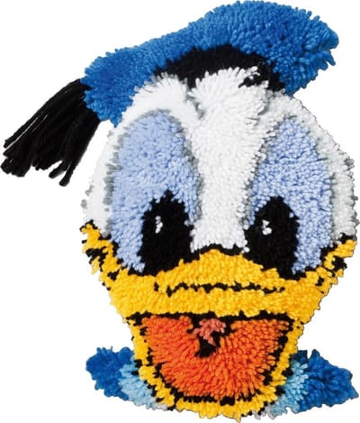 Vervaco - Knoopvormkussen kit - Disney Donald Duck - PN-0014642 - Borduren - Borduurpakket - Borduurpakket volwassenen - Borduurpakket kind