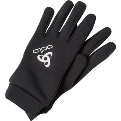Odlo Stretchfleece Liner Eco Gloves Hardloophandschoenen-Zwart