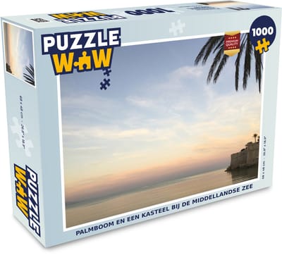 Puzzel Planten - Zee - Zon - Legpuzzel - Puzzel 1000 stukjes volwassenen