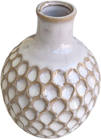 Home & Styling Vaas Ø9cm - Wit