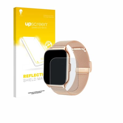 upscreen - Screenprotector voor APAUK Smartwatch 2.01" - Folie Beschermfolie anti glare matte
