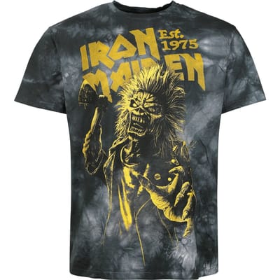 Iron Maiden T-shirt - Eddie - S tot 4XL - voor Mannen - grijs