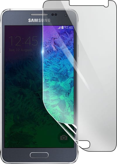 3mk, Geschikt voor Samsung Galaxy Alpha, Schokbestendige Hydrogel Screenprotector, Transparant