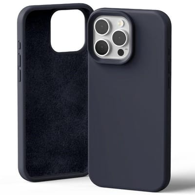 Mercury Silicone Serie - Telefoonhoesje - iPhone 16 Pro Max - Granat - Antislip