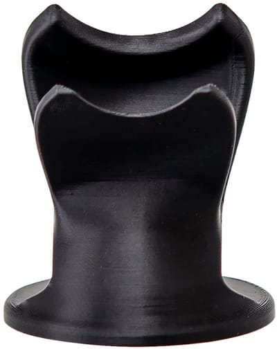 ARAMO® Essentials - Zwarte Kunststofstandaard voor Scheermes en Scheerkwast (62 x 52 mm)