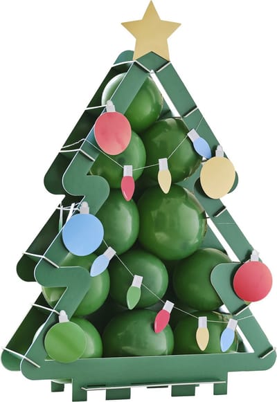 Ginger Ray - Novelty Christmas Ballon Mozaïek Kerstboom - DIY