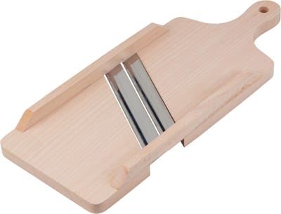 Natuurlijker leven - Houten Mandoline of Koolsnijder - 40 cm - Met Handvat - Beuken