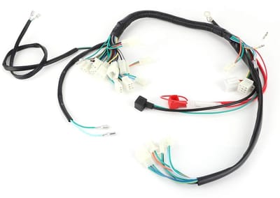 Motor Kabelboom - Startkabel Set - Motor Onderhoud - Hoge Betrouwbaarheid - 50-125cc - Zwart