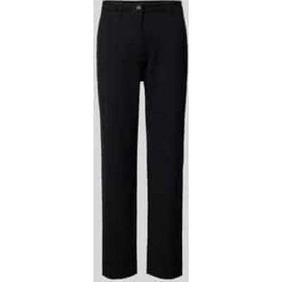 Straight leg stoffen broek met steekzakken, model 'NEW ZOE'