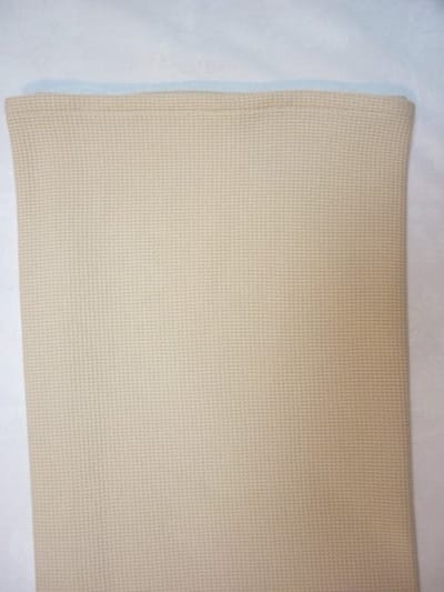 Oogappel Tricot Wafel Zomer Deken Kinderwagen Wieg 60x70cm-Beige