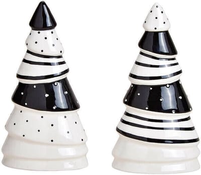 Kerstboom decoratie van keramiek H22 cm.