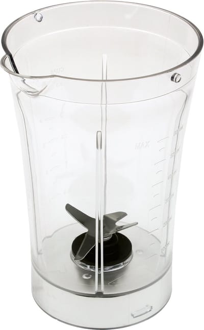 MOULINEX - BLENDERBEKER MET MES - ZWART - SS193261